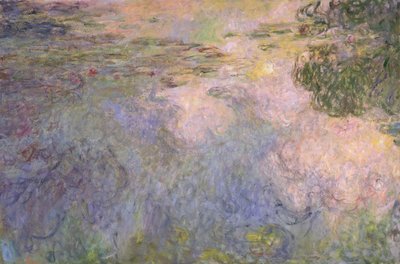 The Water-Lily Pond, c.1917-20 by Claude Monet